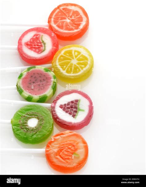 real fruit lollipops